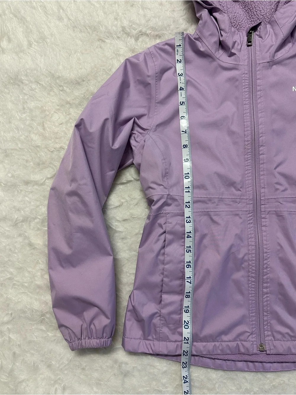 The North Face Lilac Hooded Shell Jacket
